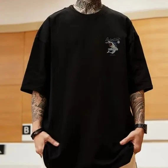 Oversized shirt met haaienprint™
