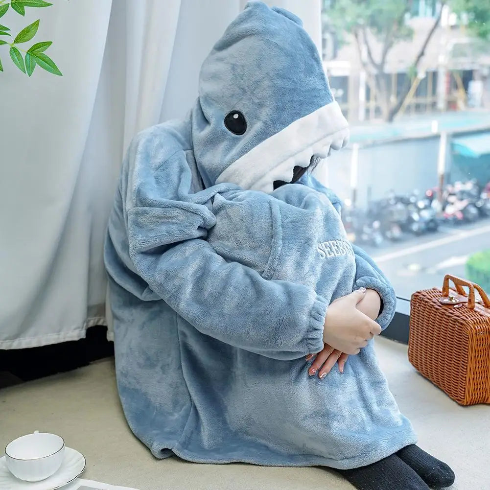 Shark Velvet Sleep Hoodie™