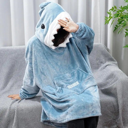 Shark Velvet Sleep Hoodie™